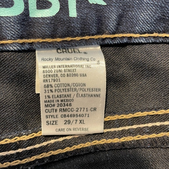 Cruel Girl Denim Abby Jeans 29/ XL - Picture 7 of 7